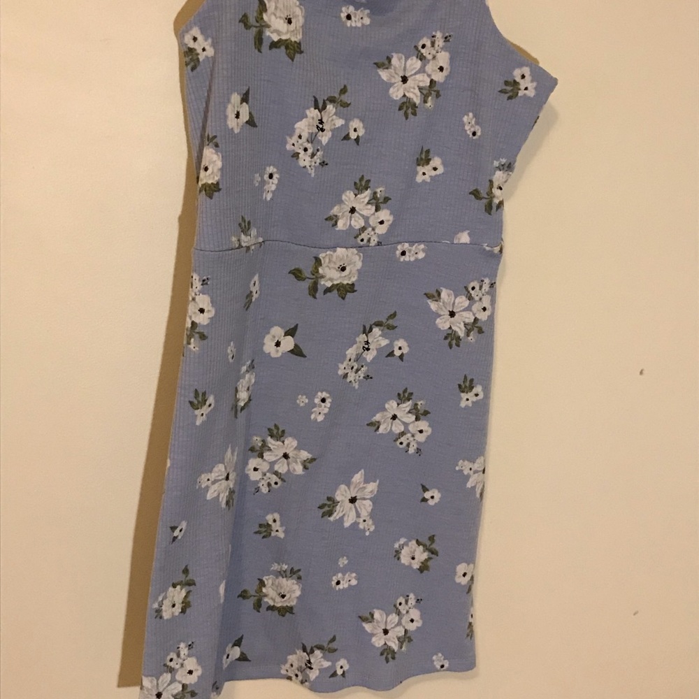 Blue notes dress